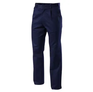 2 x Mens Hard Yakka Drill Work Pant Cotton Navy Pants Y02501