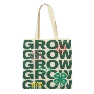 4-H Grows Cotton Tote Bag