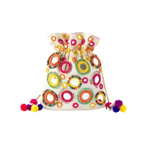 Adora By Ankita Multi-Color Mirror Bag