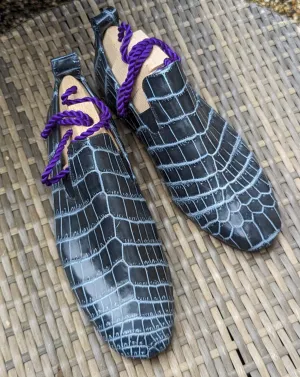 Ascot Tate - Grey hound Blue Crocodile