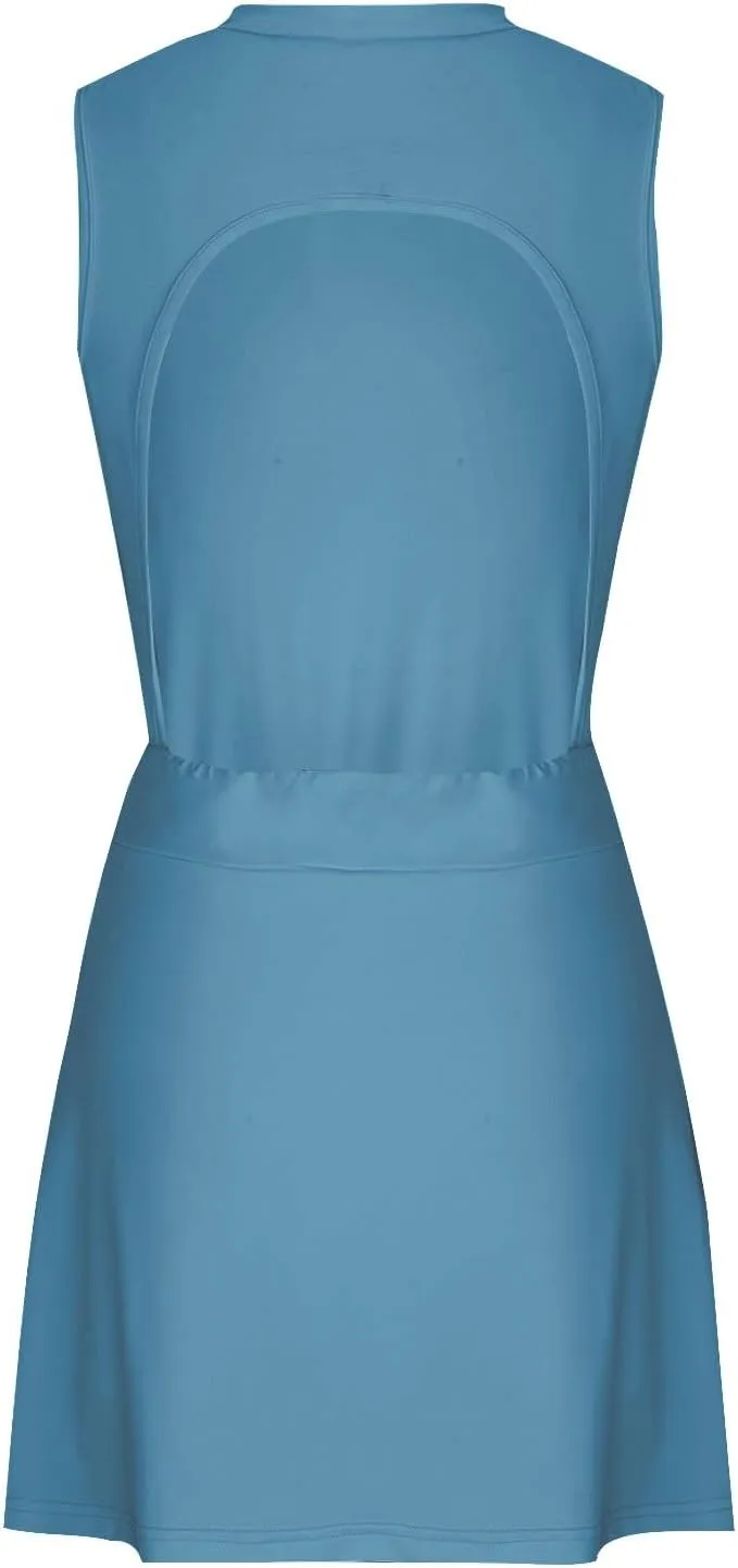 Backless Skirt Sets Women Outfits Summer Trendy Sweatshirt Tunic Sleeveless Romper Maxi Elastic Slim Casual Tennis