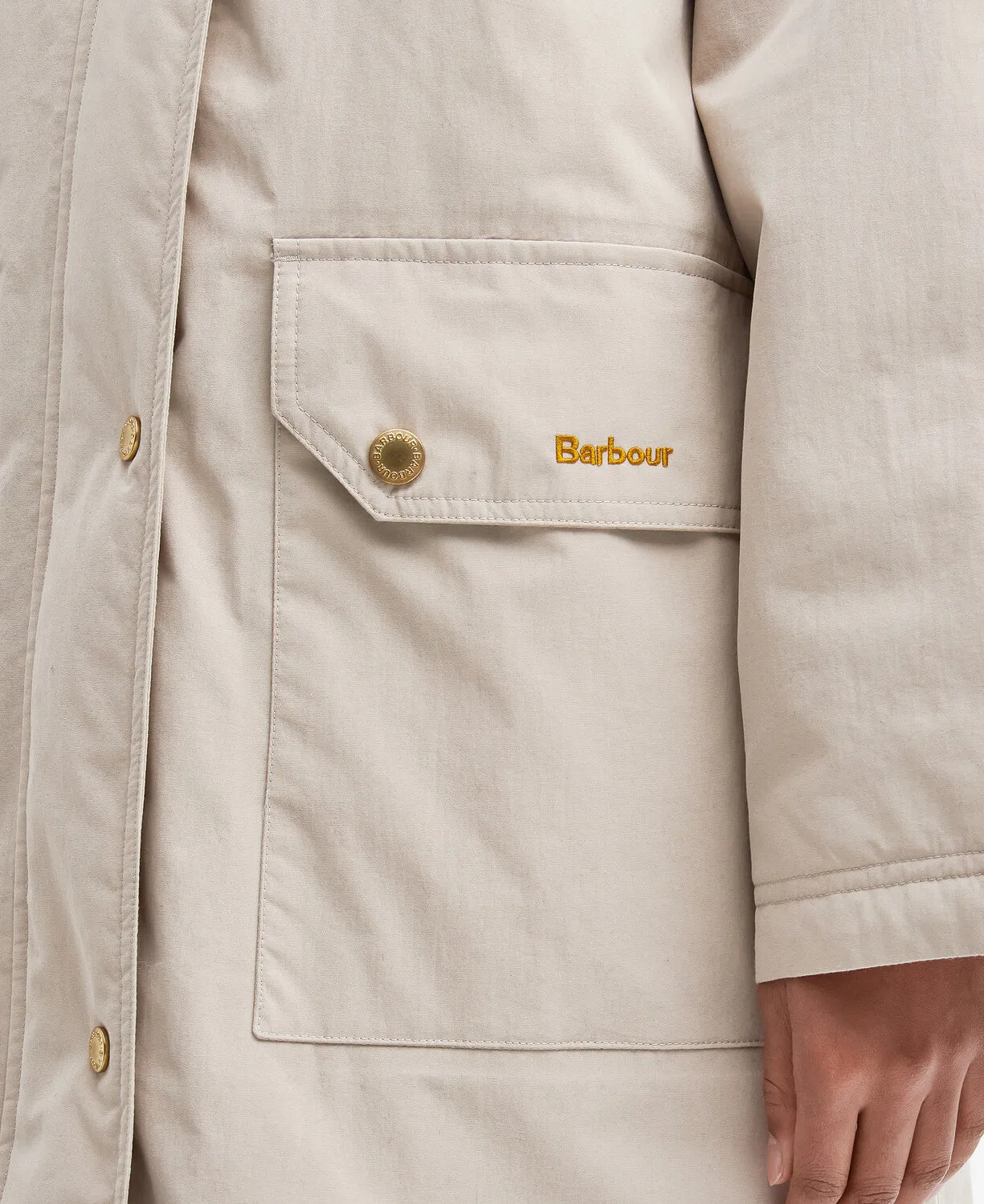 Barbour Marnie Waterproof Jacket - Light Sand/Blanc/Light Sand