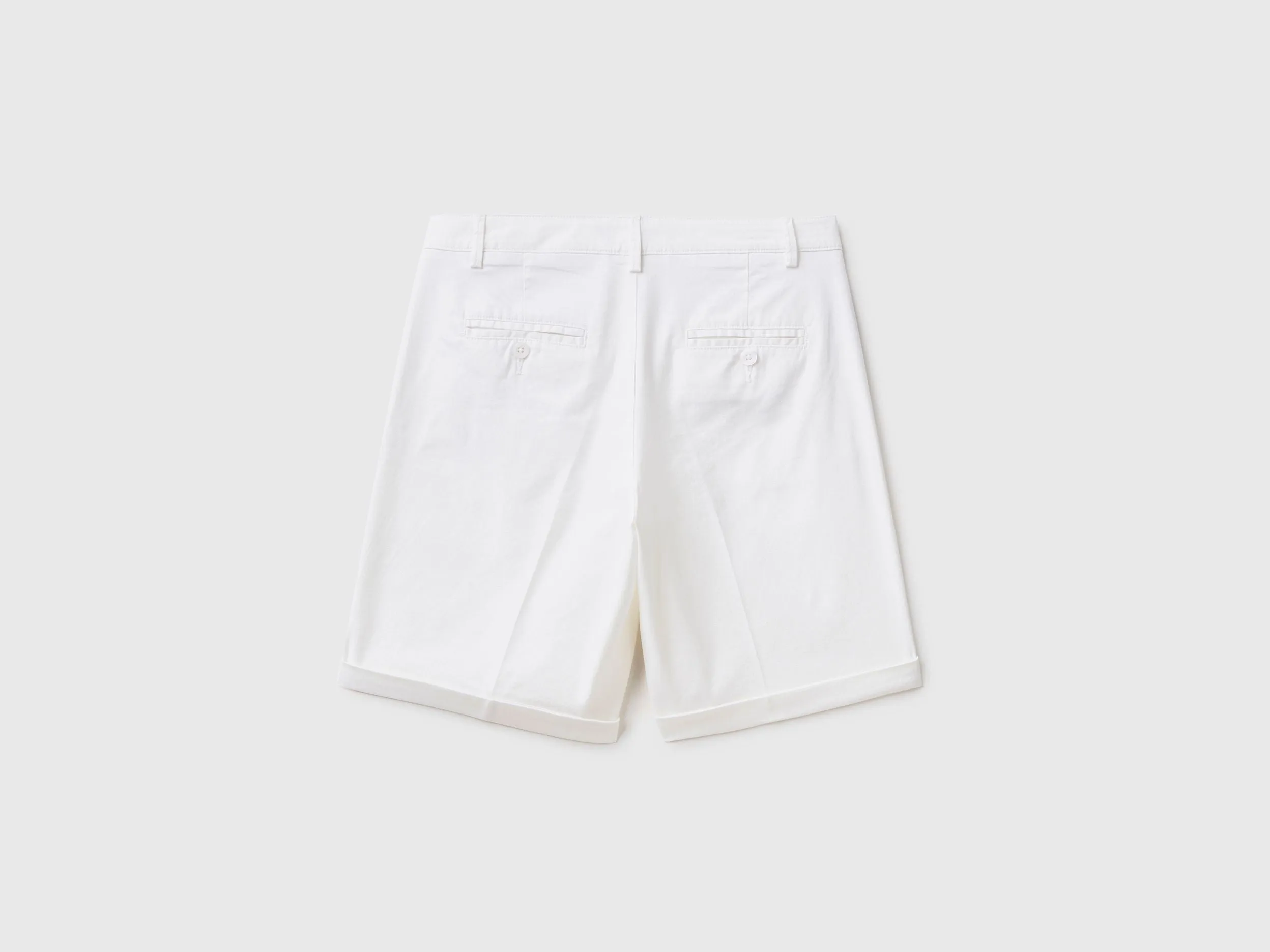 Bermudas in stretch cotton