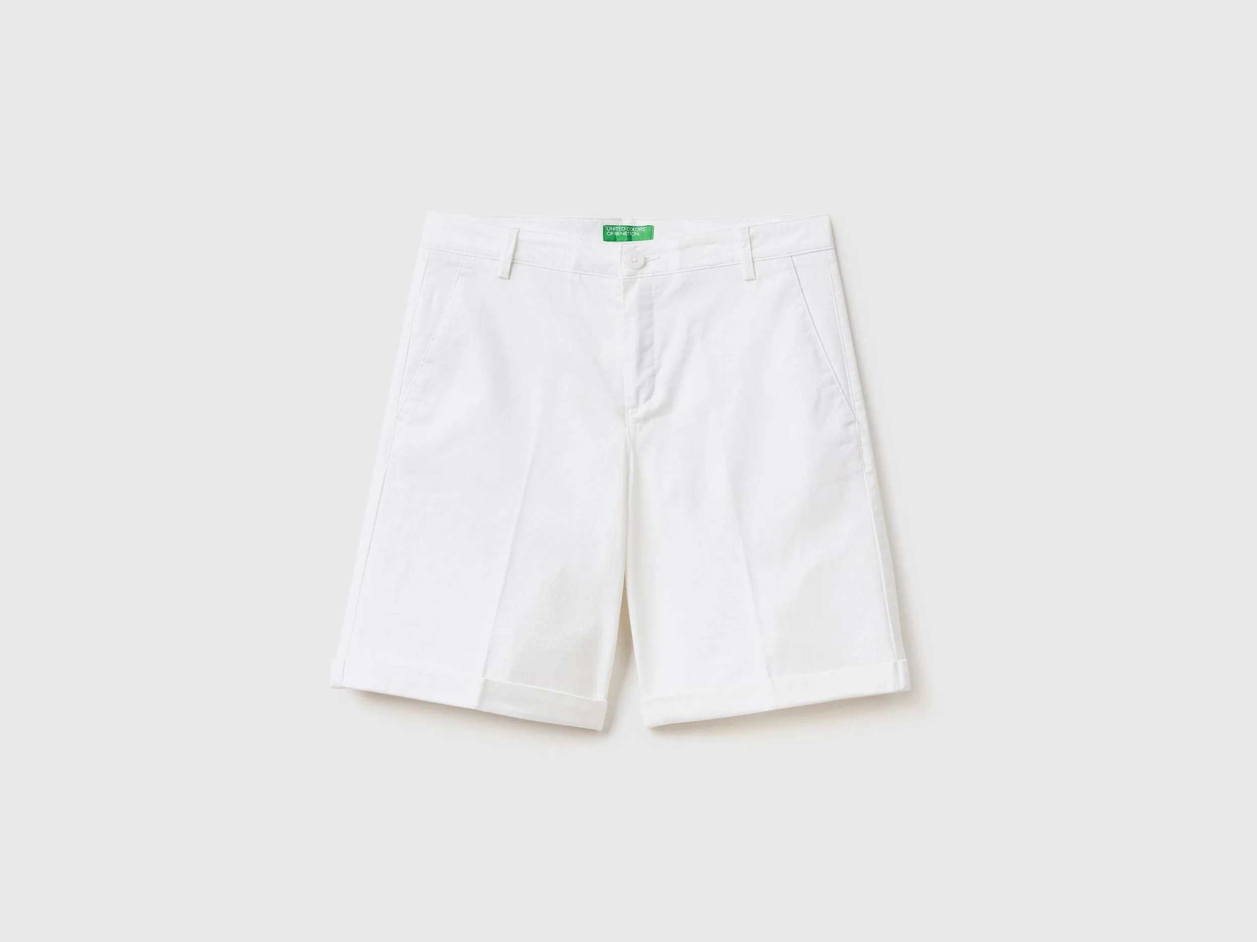 Bermudas in stretch cotton