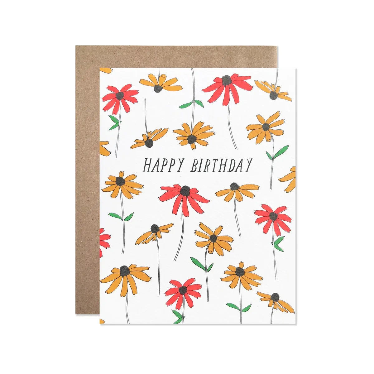 Birthday Black Eyed Susan Card