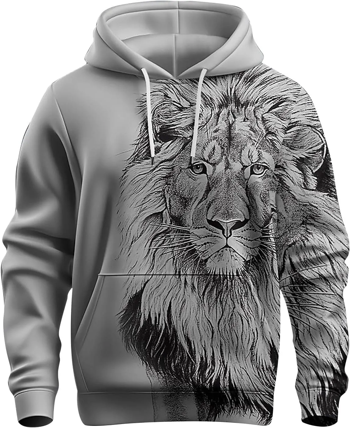 Black Hoodie Men Sleeved Hoodie Hooded Sweatshirt Tops Outdoor Sweatshirt Shirt Lightweight Hoodie Men Zip Up Hoodie