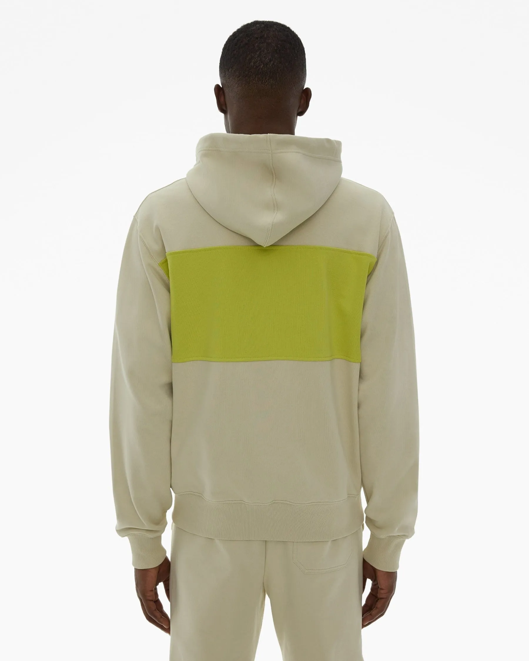 BLOCKED LOGO FULL-ZIP HOODIE
