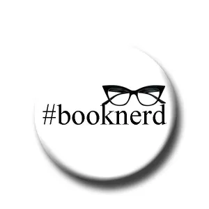 Booknerd  - Pin Back Button