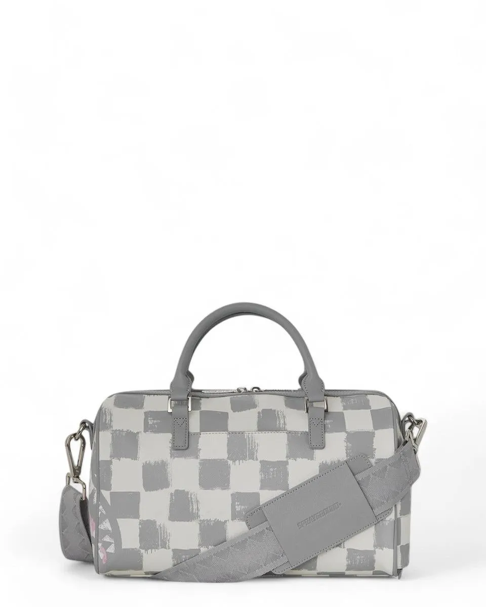 borsa sprayground vanquish cream mini duffle