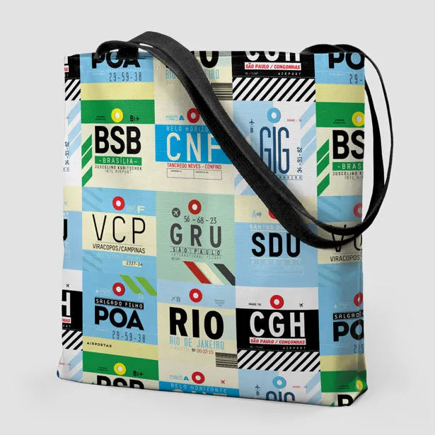 Brazilian Airports - Tote Bag