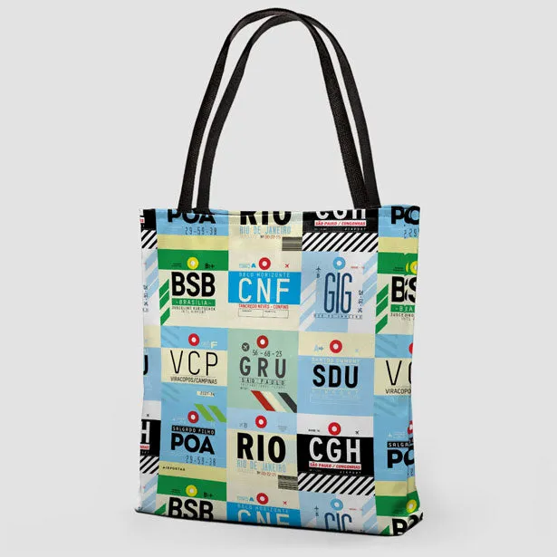 Brazilian Airports - Tote Bag