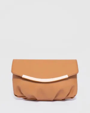 Caramel Marie Pouch Clutch Bag