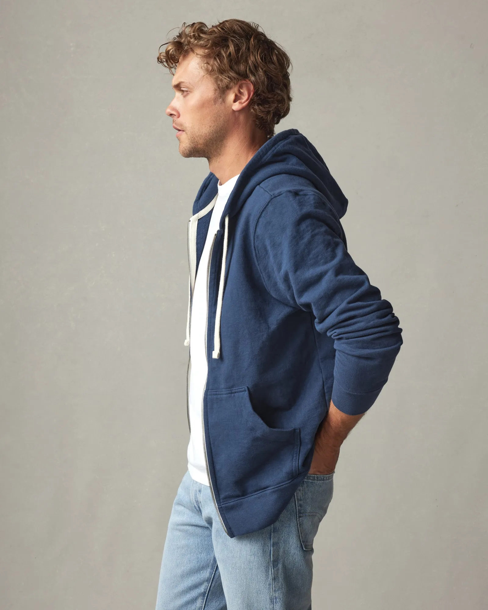 Carolina Full Zip - Varsity Blue