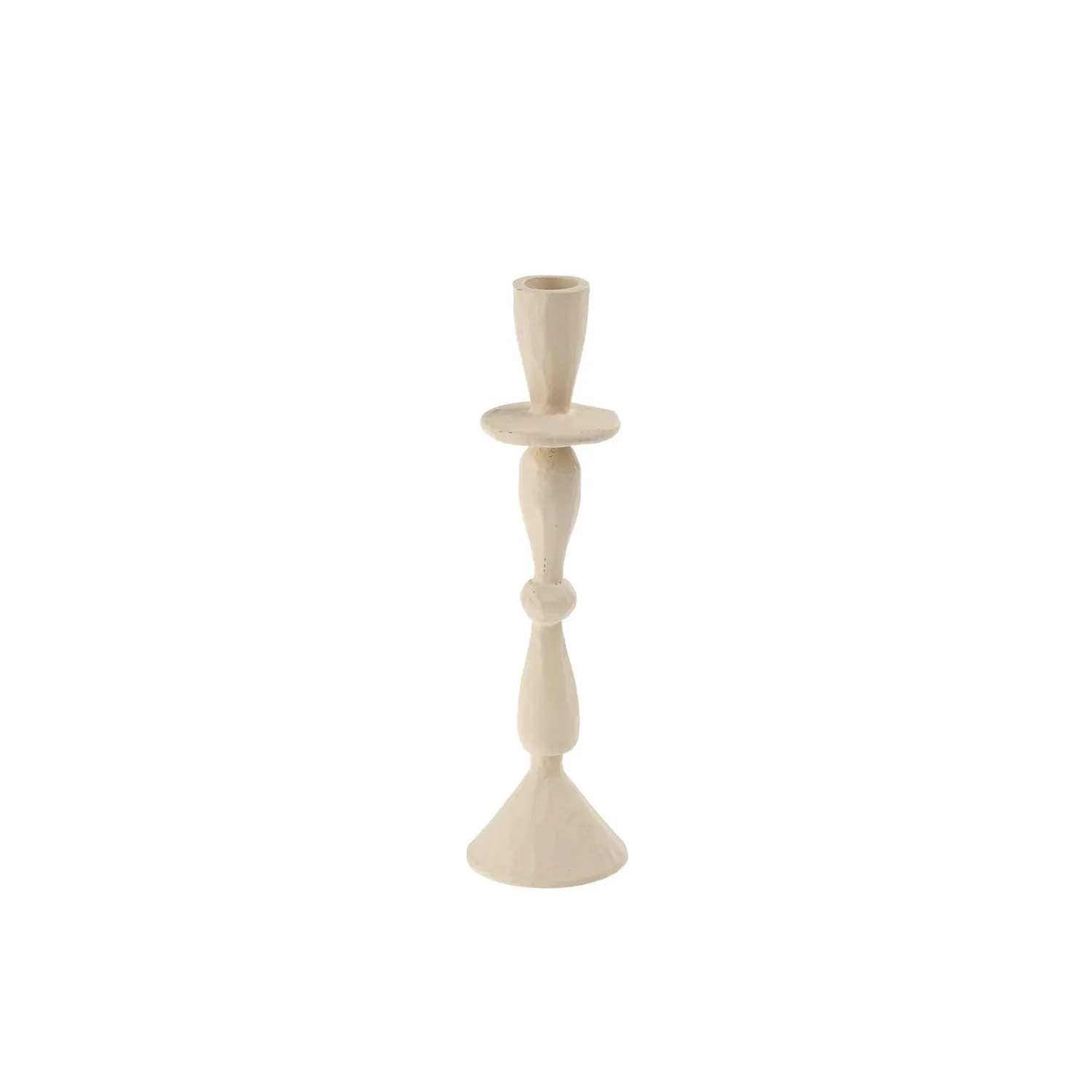 Century Cream Taper Candle Holder