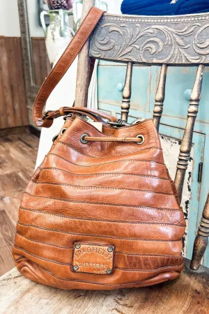 Cognac Hobo Bag
