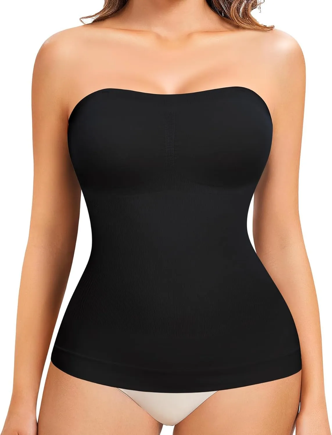 Compression Tank Tops Shapewear For Women Tummy Control Seamless Slimming Camisole Tops Body Shaper