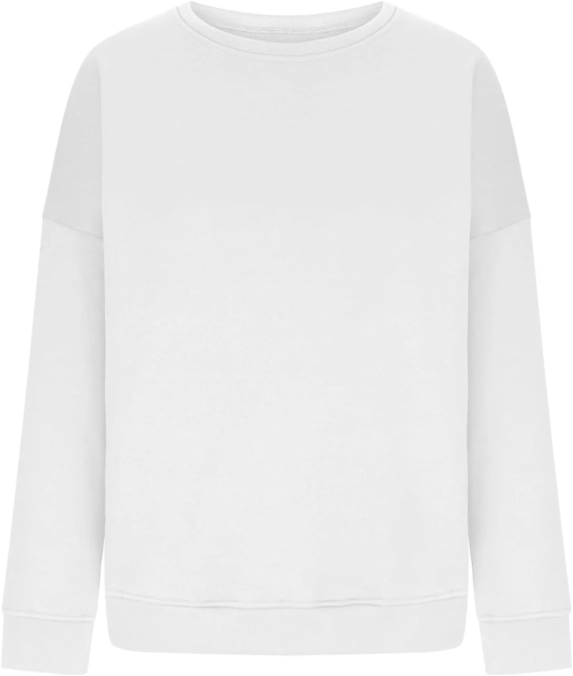 Crewneck Sweatshirts Women Long Sleeve Fleece Pullover Tops Cute Hoodies For Teen Girls Sweaters Solid Fall Outfits