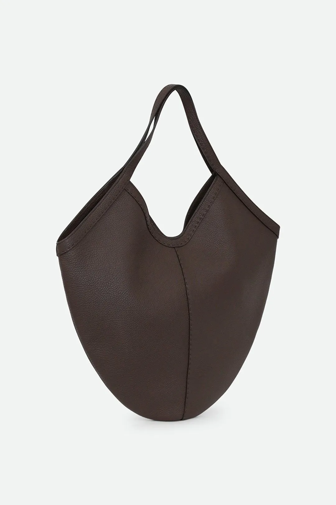 DANTE HOBO BAG IN CHOCOLATE FRENCH CALFSKIN