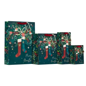 Design By Violet Christmas Garland Gift Bag