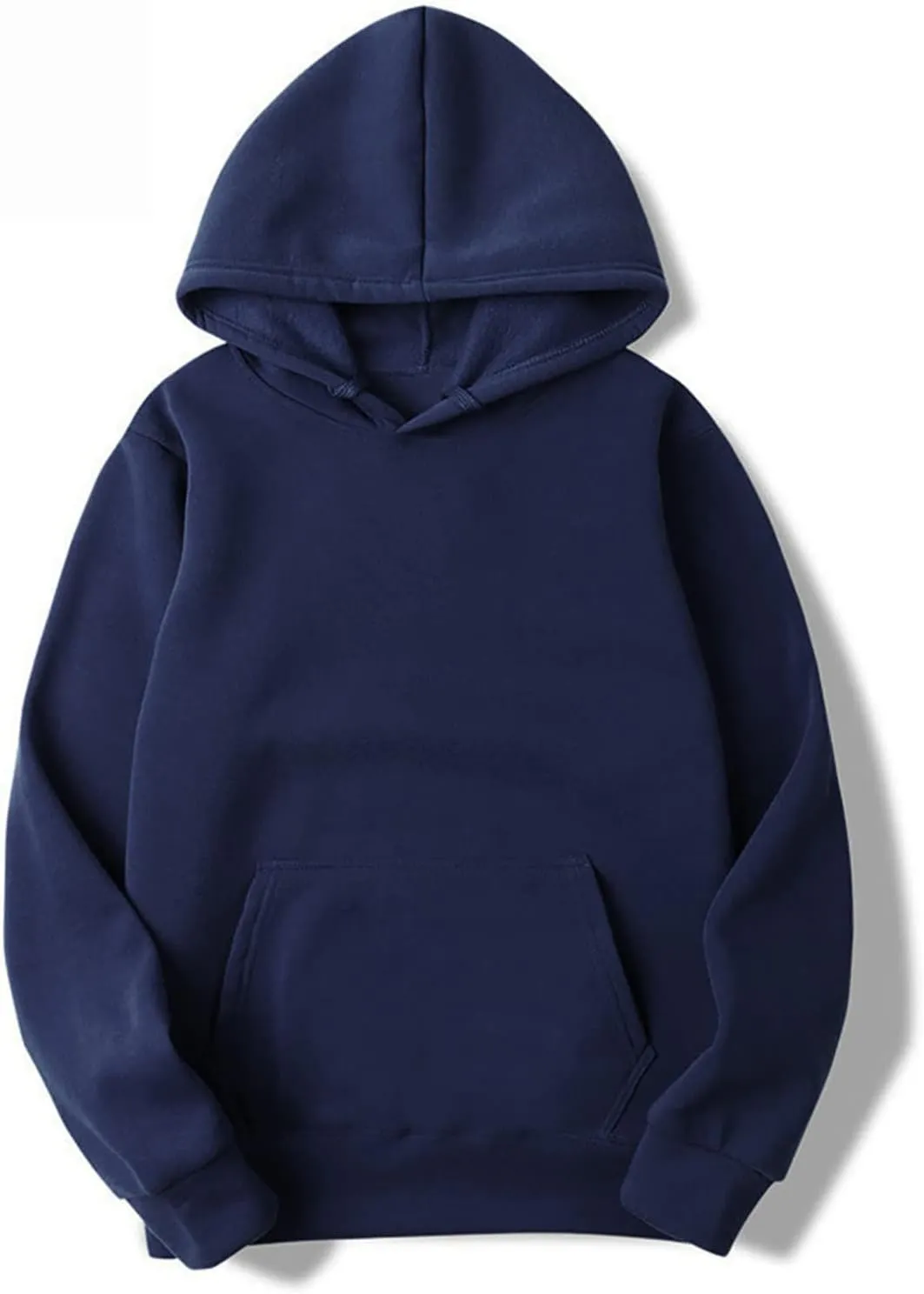 DuDubaby Faux Fur Hoodie For Men Hooded Sportswear Two Piece Long Sleeved Pullover Hoodie Sweatshirt Sweatpants Set