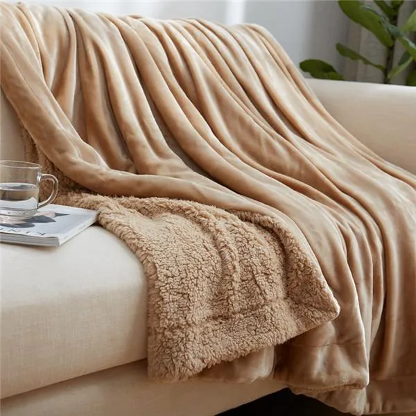 Elegant Lambskin Blanket
