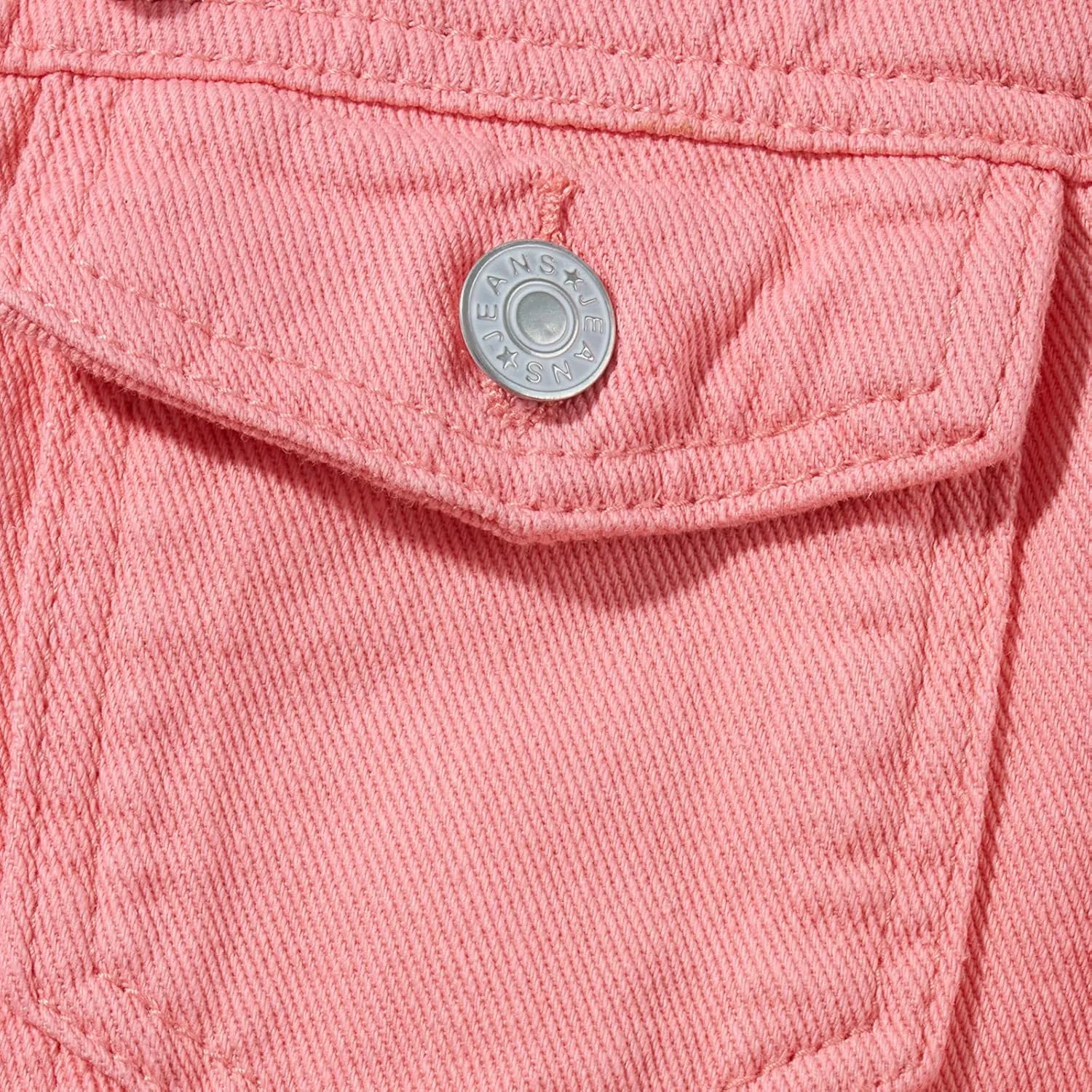 Fanvereka Jean Jackets for Women Fashion Casual Denim Jacket Long Sleeve Button Down Chest Pocket Coat
