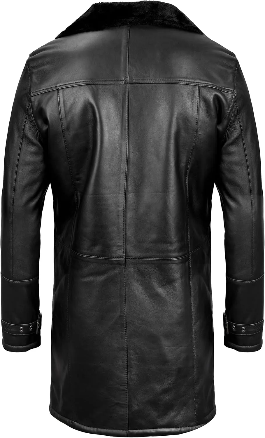 fjackets Real Lambskin Leather Jackets For Mens - Premium Men Leather Winter Coats