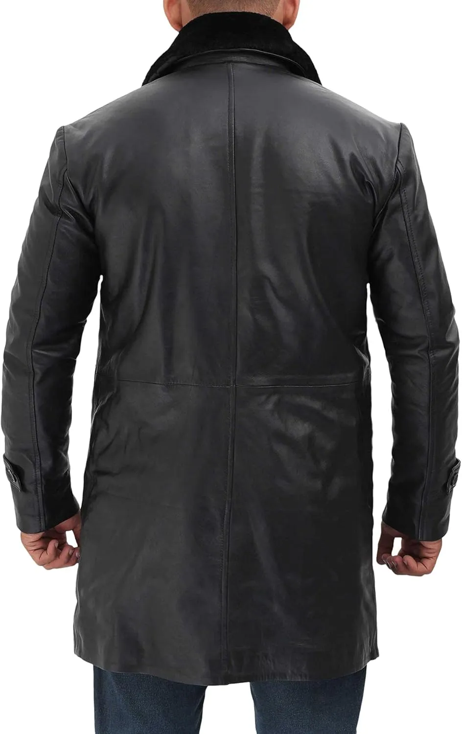 fjackets Real Lambskin Leather Jackets For Mens - Premium Men Leather Winter Coats