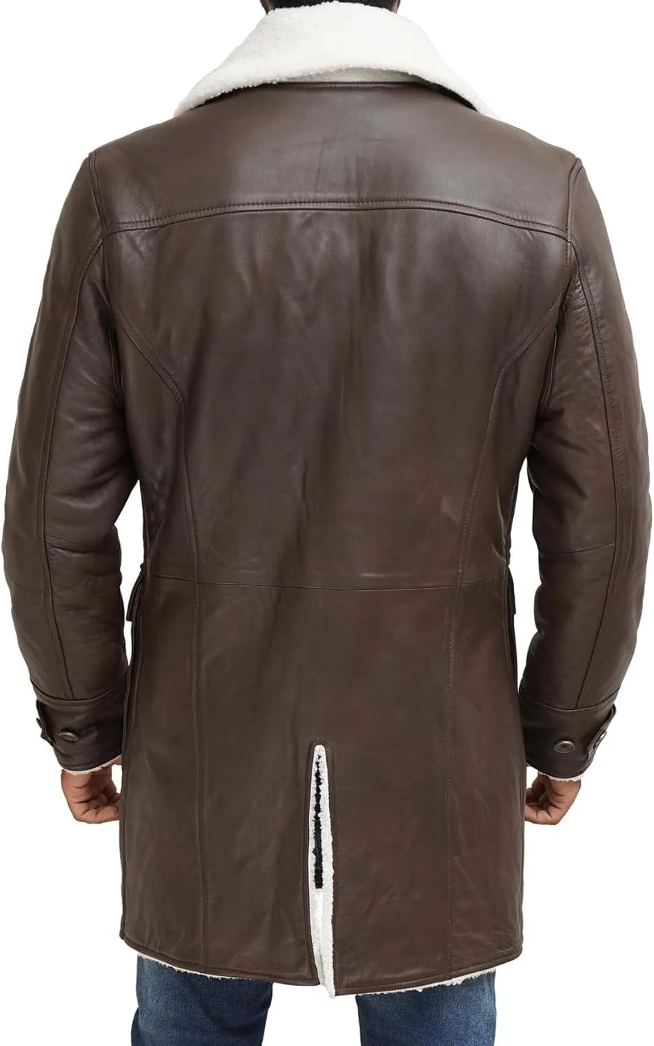 fjackets Real Lambskin Leather Jackets For Mens - Premium Men Leather Winter Coats