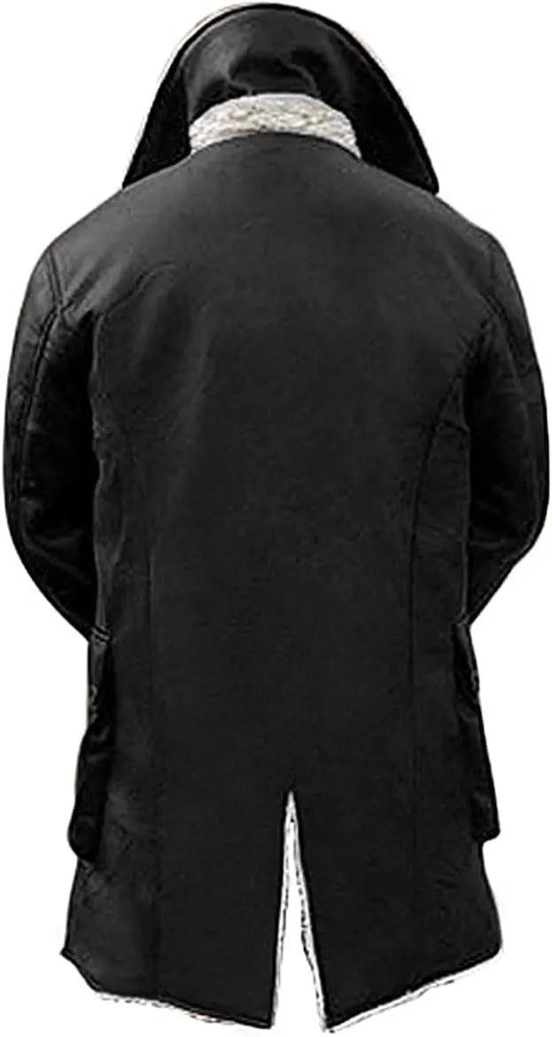 fjackets Real Lambskin Leather Jackets For Mens - Premium Men Leather Winter Coats