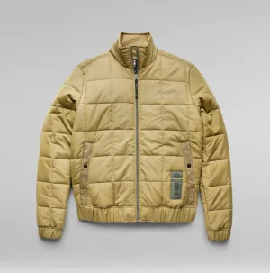 G-Star MEEFIC SQR QUILTED JACKET Men’s - FENNEL SEED GOLD