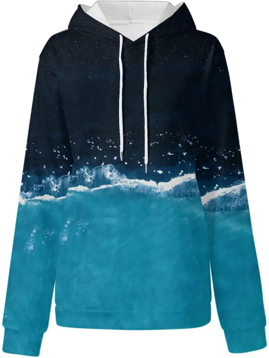 GOFULY Women'S Fashion Hoodies & Sweatshirts Long Sleeve Drawstring Hoodies Western Aztec Print Oversized Fall Tops Clothes