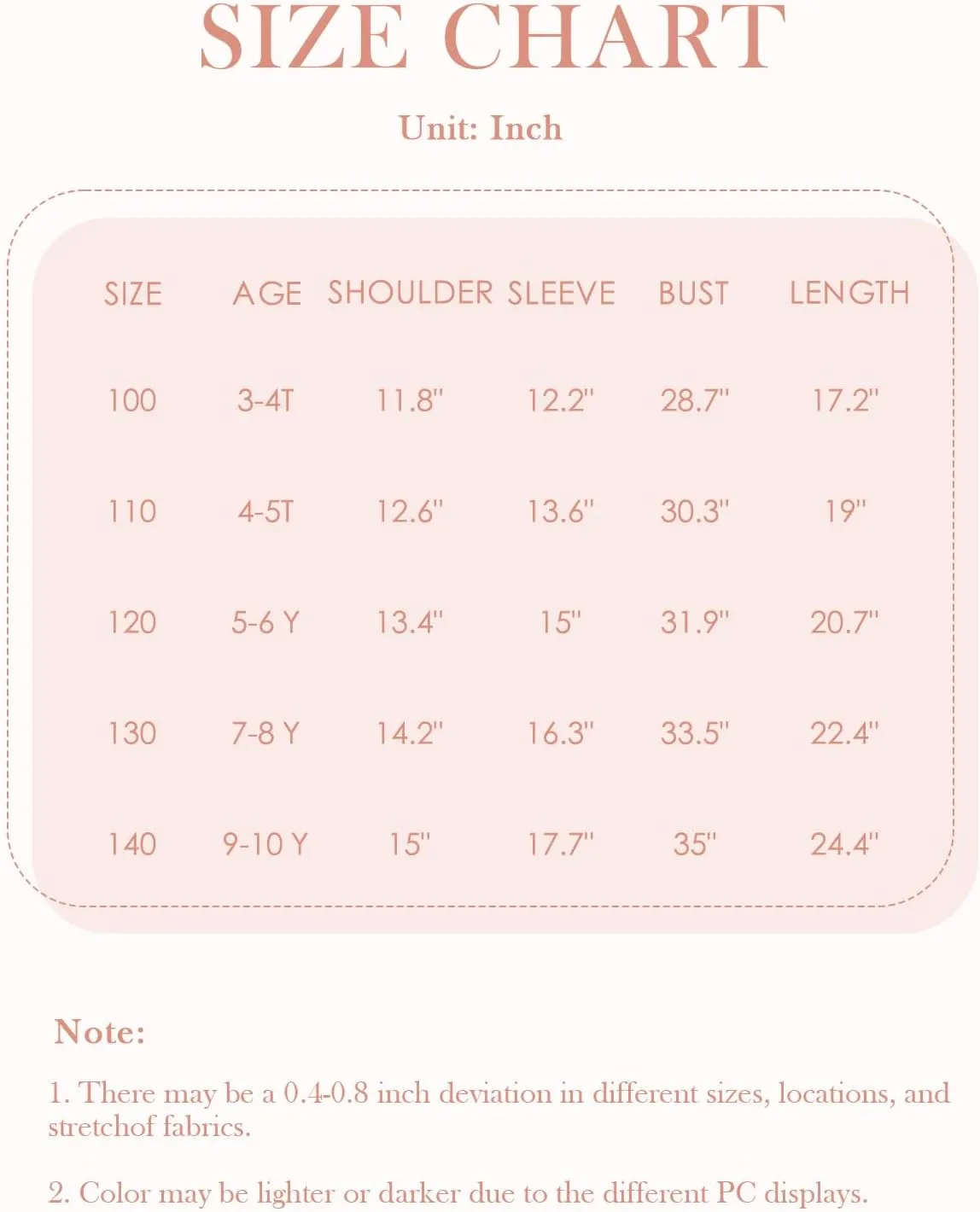 Haloumoning Girls Peacoat Winter Dress Coat Double Breasted Kids Notch Lapel Fall Outerwear Jackets with Pockets 3-10 Years