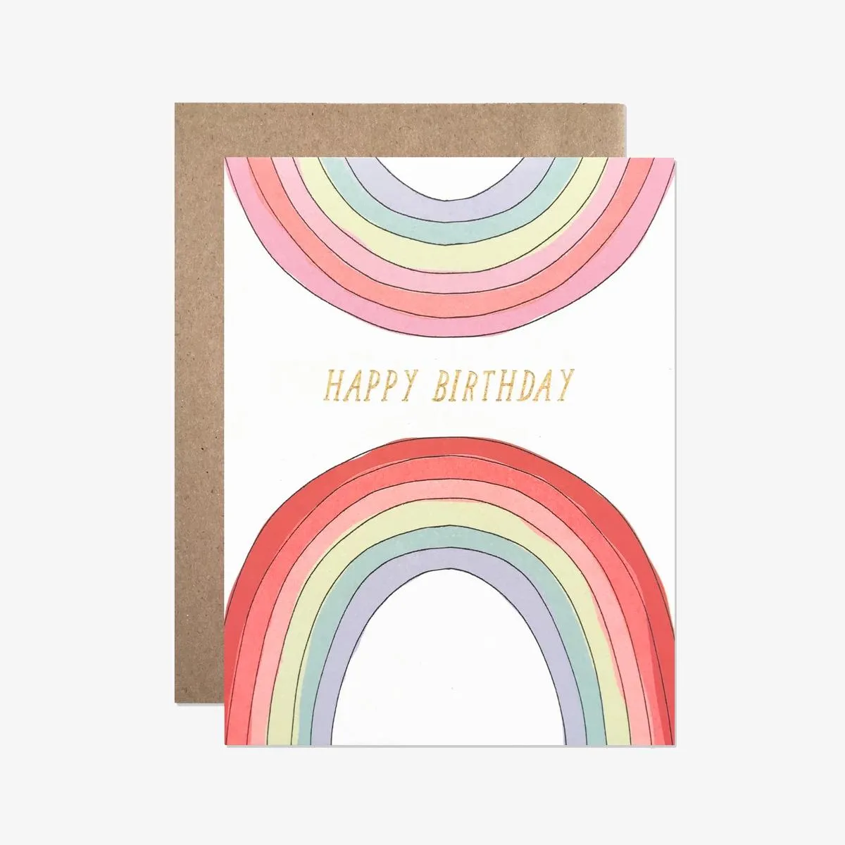 Happy Birthday Rainbow Card