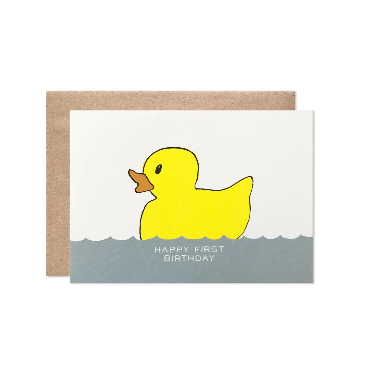 Happy First Birthday Card