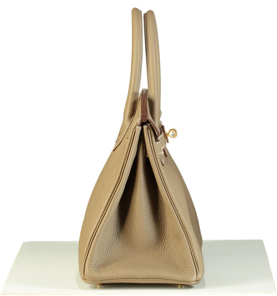 Herms Birkin 30 Etoupe Togo Gold Hardware 2024 - BOX FRESH