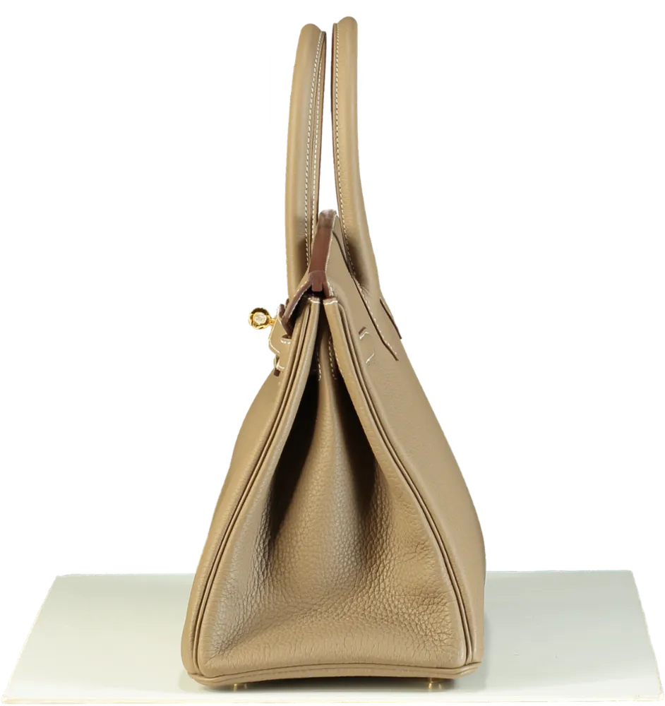 Herms Birkin 30 Etoupe Togo Gold Hardware 2024 - BOX FRESH