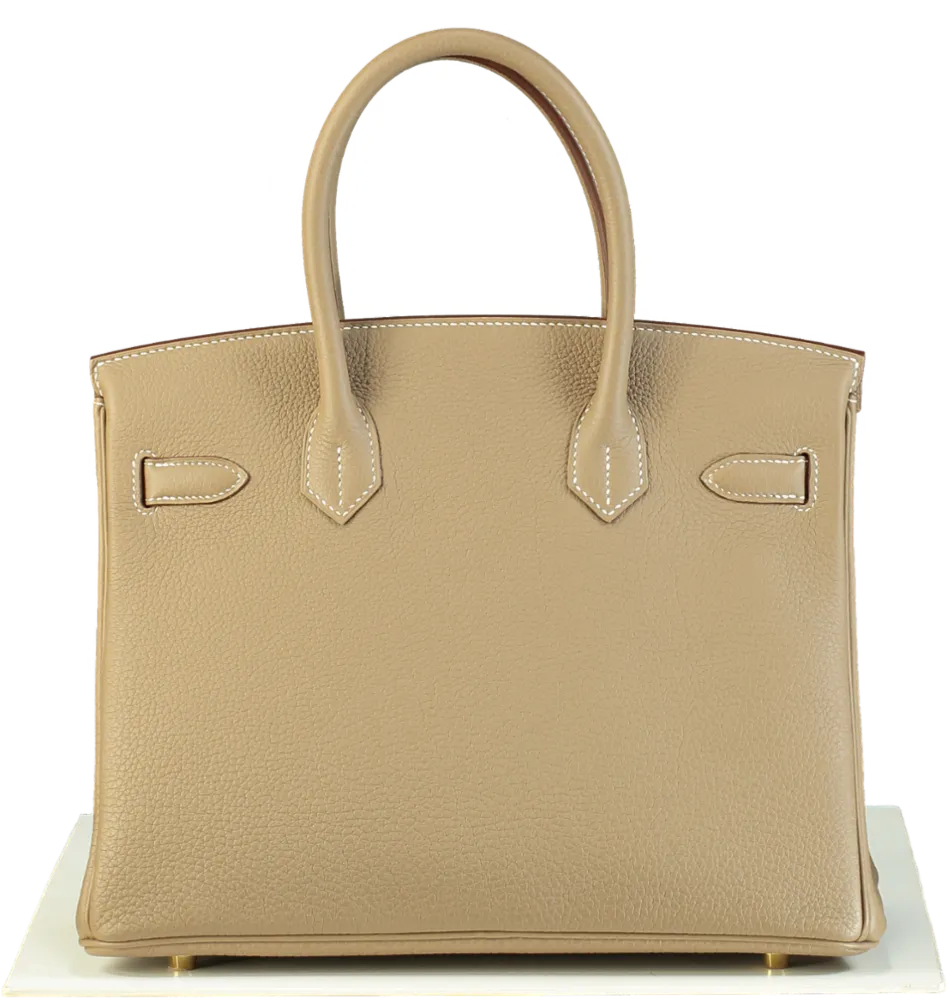 Herms Birkin 30 Etoupe Togo Gold Hardware 2024 - BOX FRESH