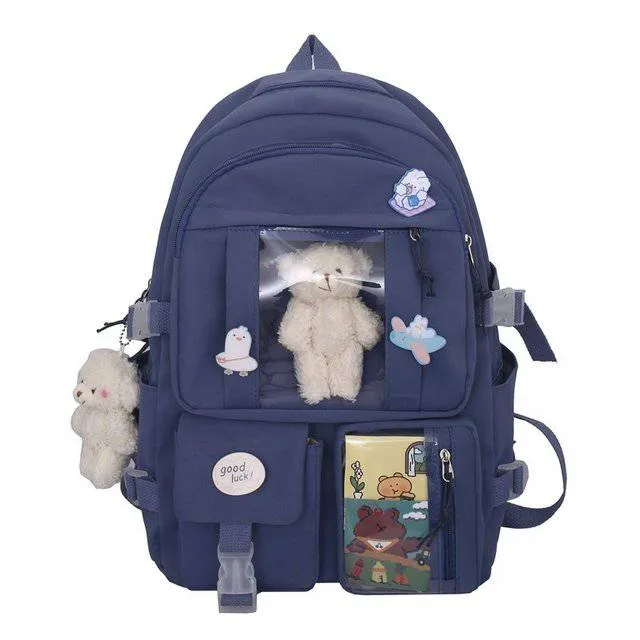 High School Girls Backpack School Bags