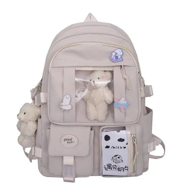 High School Girls Backpack School Bags