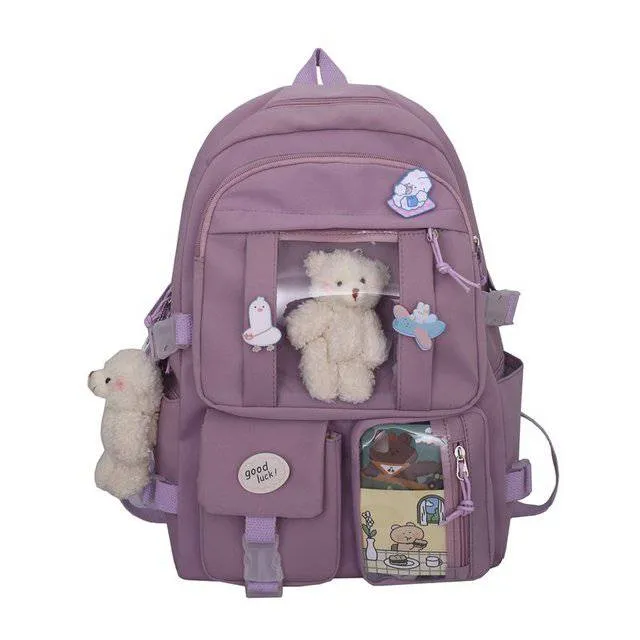 High School Girls Backpack School Bags