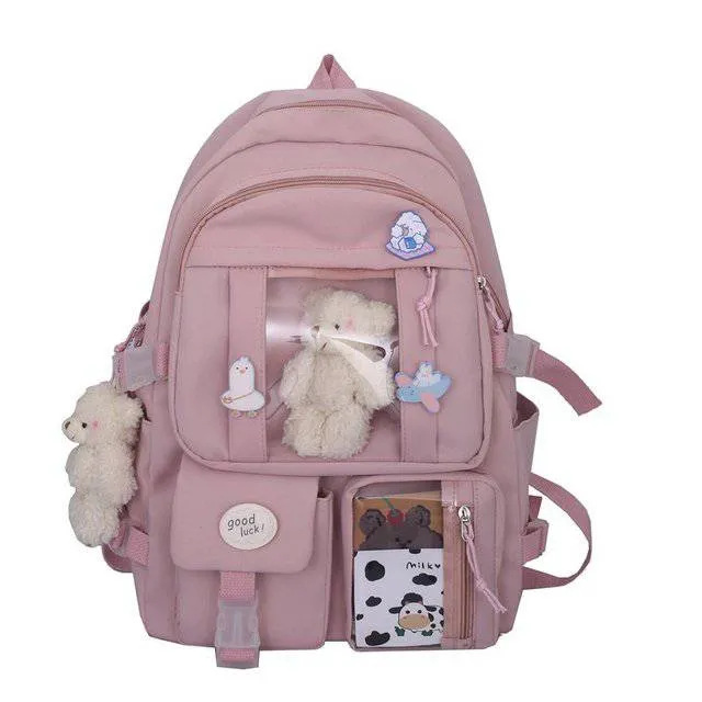 High School Girls Backpack School Bags