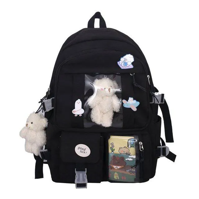 High School Girls Backpack School Bags