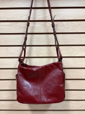 Hobo Crossbody Bag Red