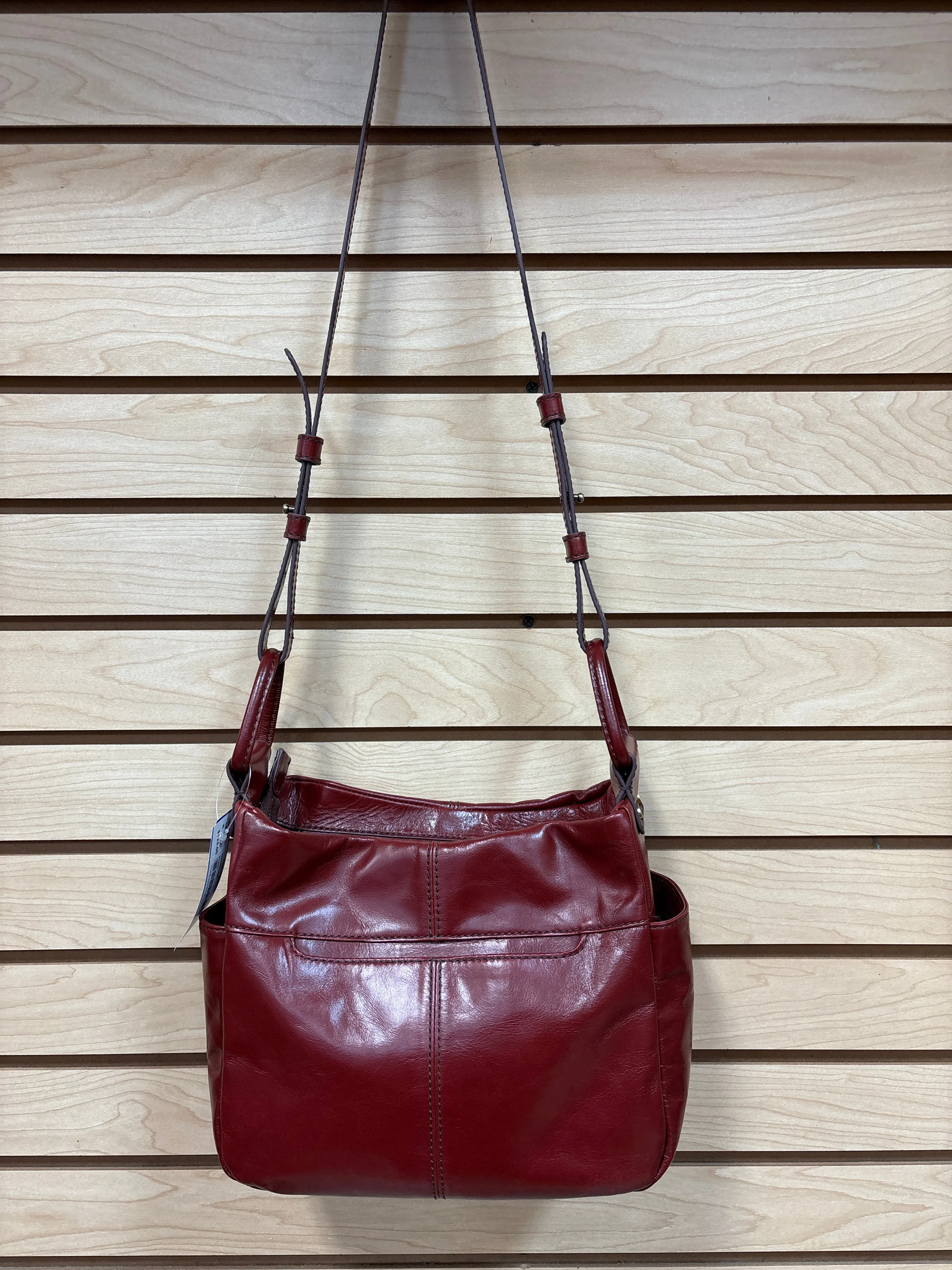 Hobo Crossbody Bag Red