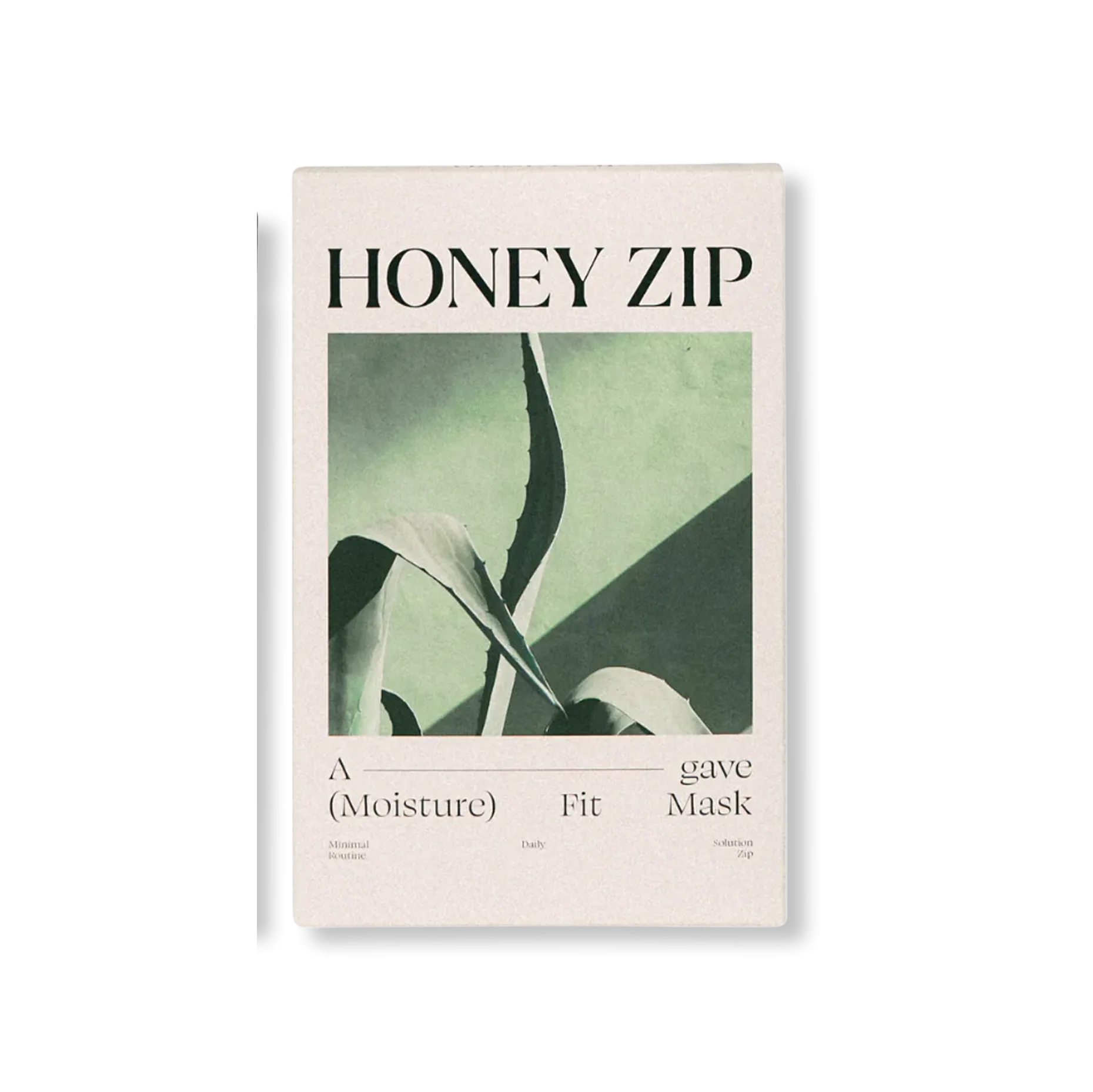 HONEY ZIP Agave Moisture Fit Mask