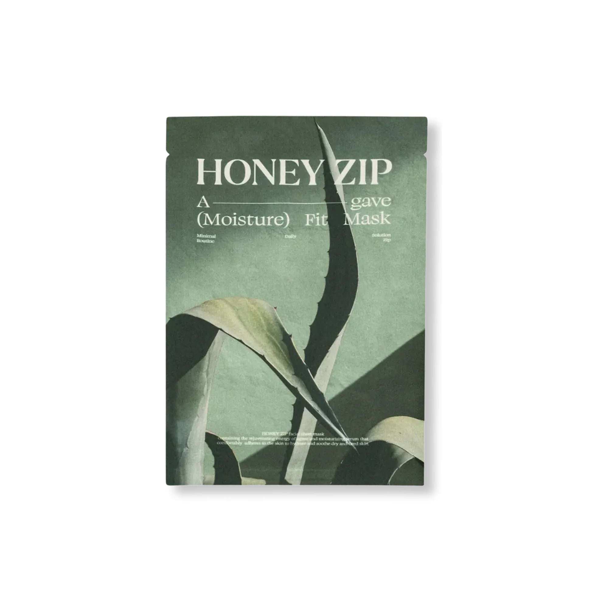 HONEY ZIP Agave Moisture Fit Mask