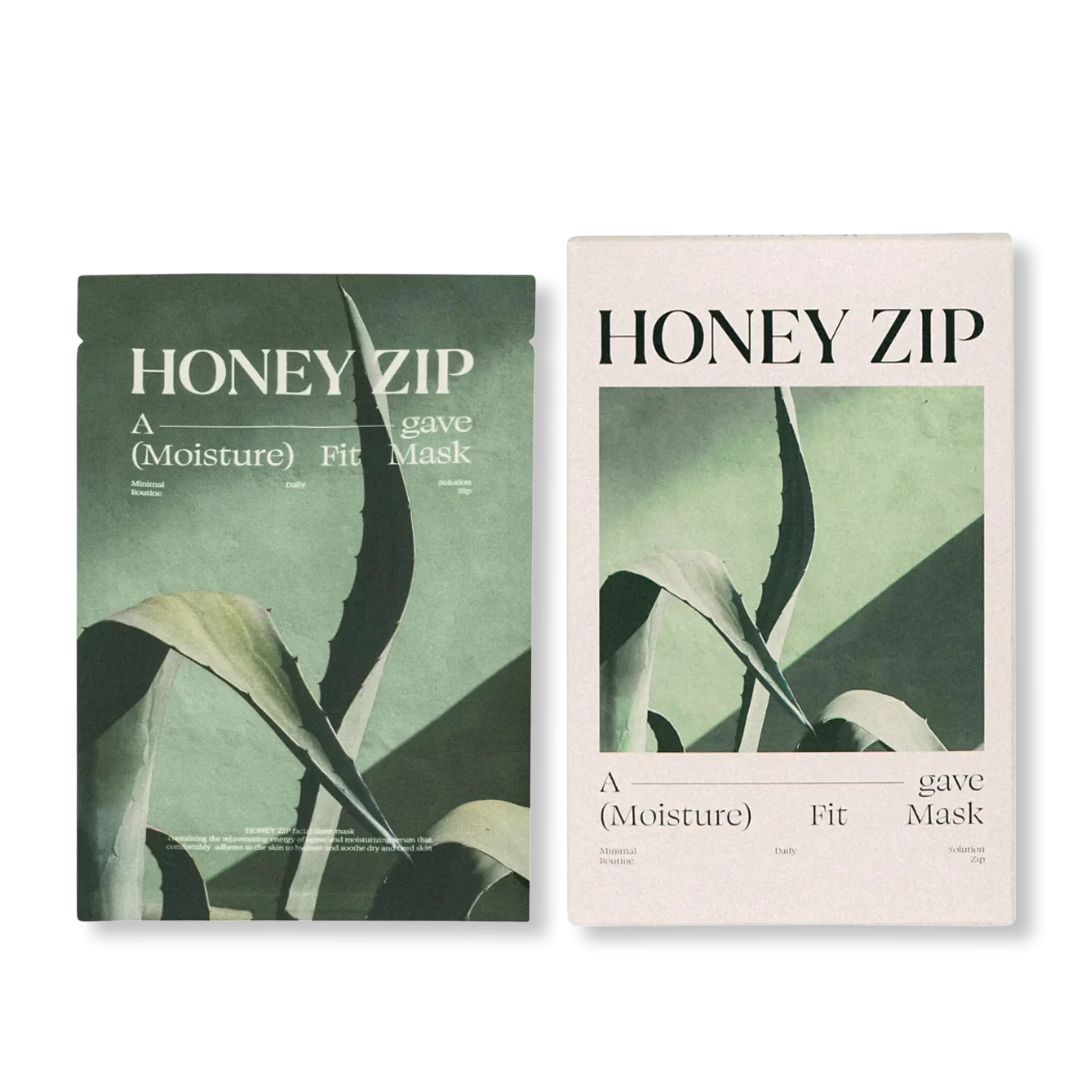 HONEY ZIP Agave Moisture Fit Mask