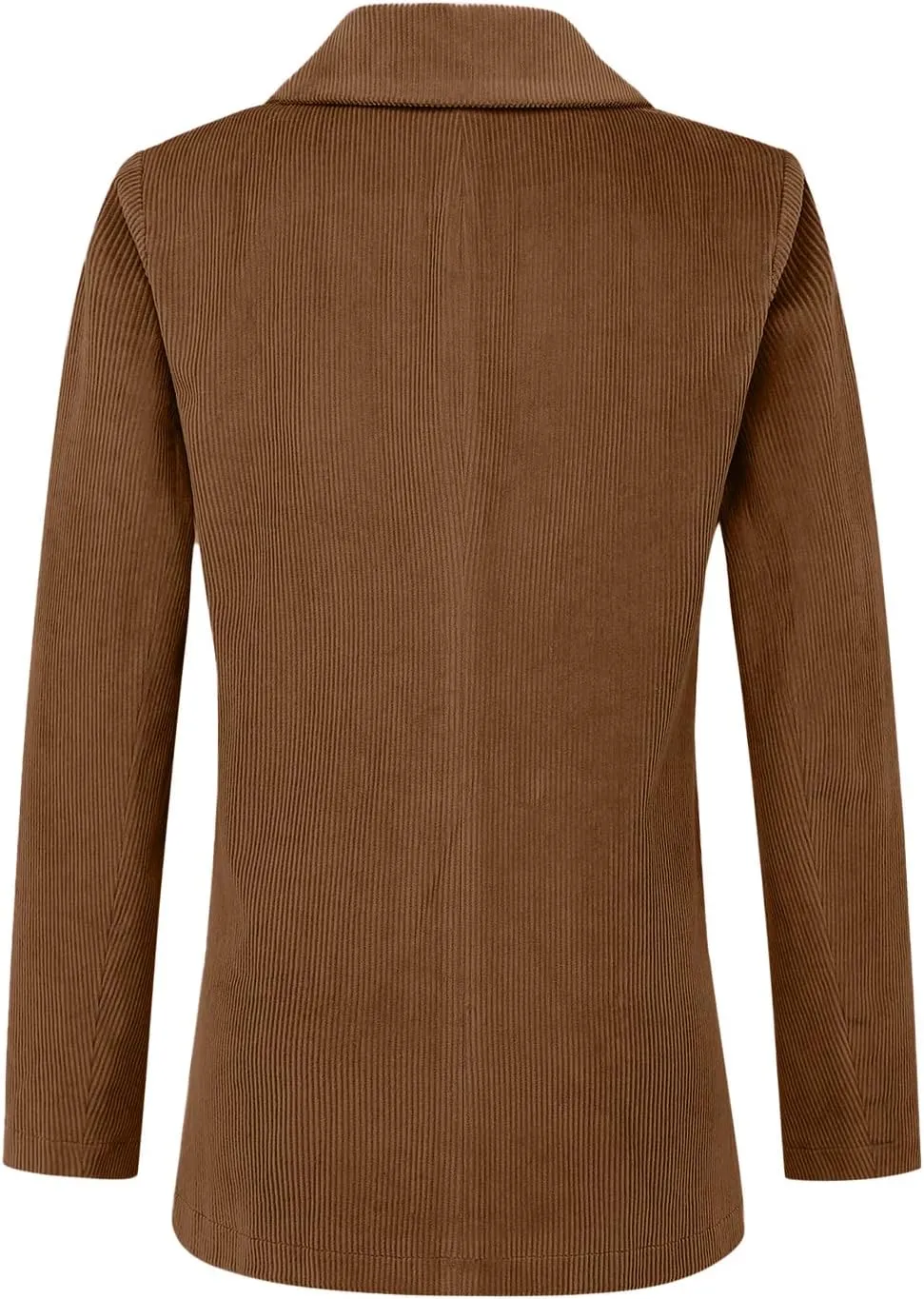 IDEALSANXUN Womens Corduroy Blazer Fall Winter Casual Blazer Dressy Suit Jackets