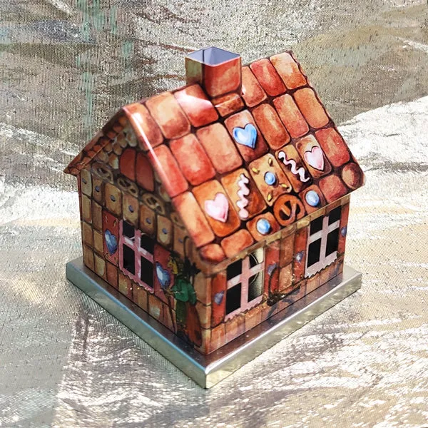 Incense Smoking Gingerbread House Set